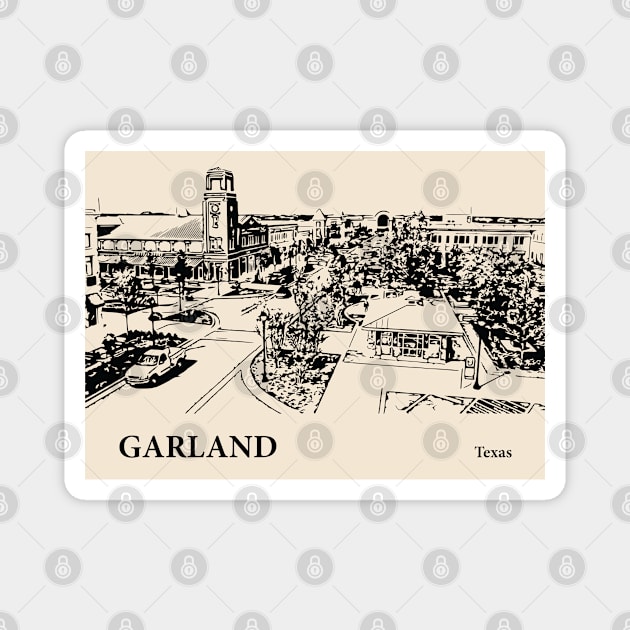 Garland - Texas Magnet by Lakeric