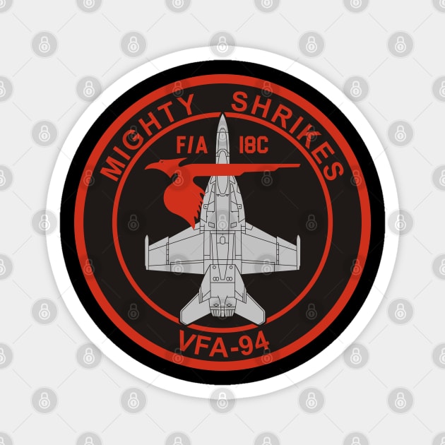 VFA-94 Mighty Shrikes - F/A-18 Magnet by MBK