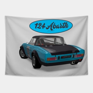 Abarth 124 27 Back Tapestry