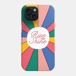 Rainbow sunshine Phone Case