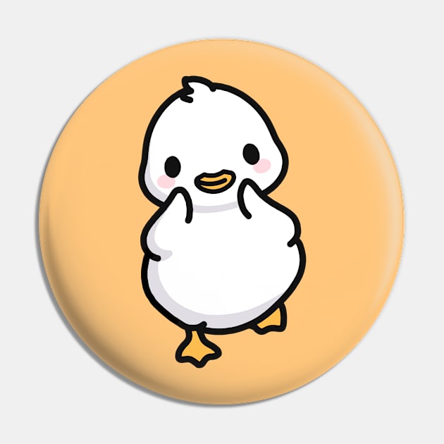 Duck Pin by littlemandyart