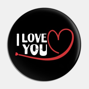 I Love You Pin