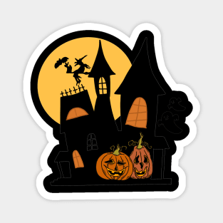 Pumpkin Haunted Mansion Magnet