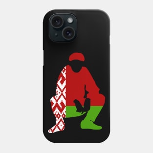 Belarusian slav squat Phone Case