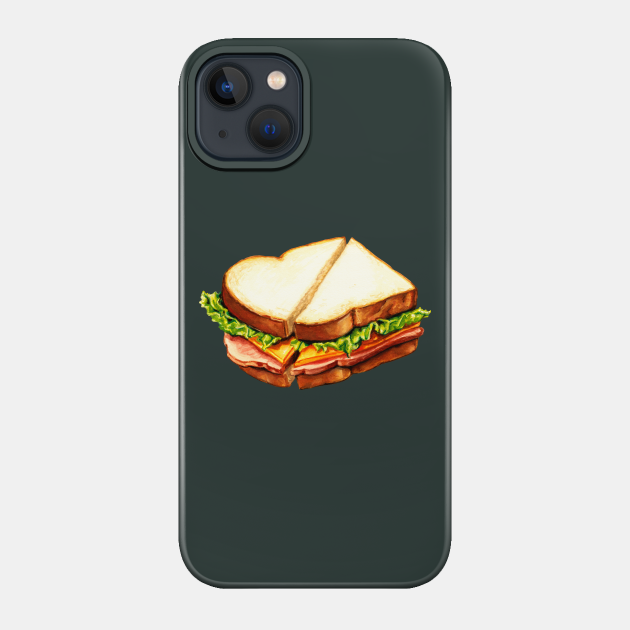 Ham and Cheese - Sandwich - Phone Case
