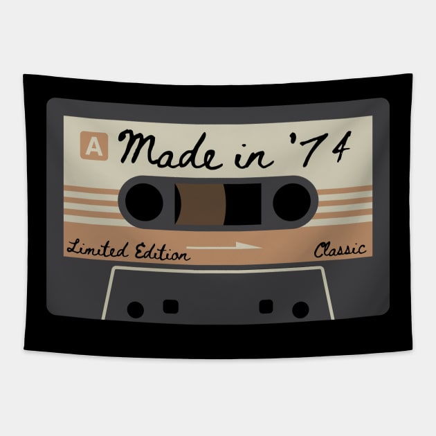 1974 Mixed Tape Limited Edition Classic Tapestry by MalibuSun