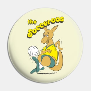 Retro Socceroos Pin