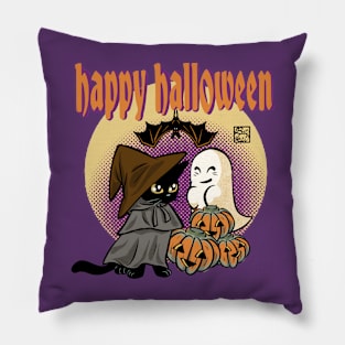 Halloween day with friends Pillow