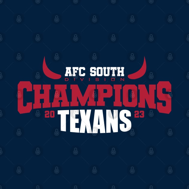 Texans South Champions by Nagorniak