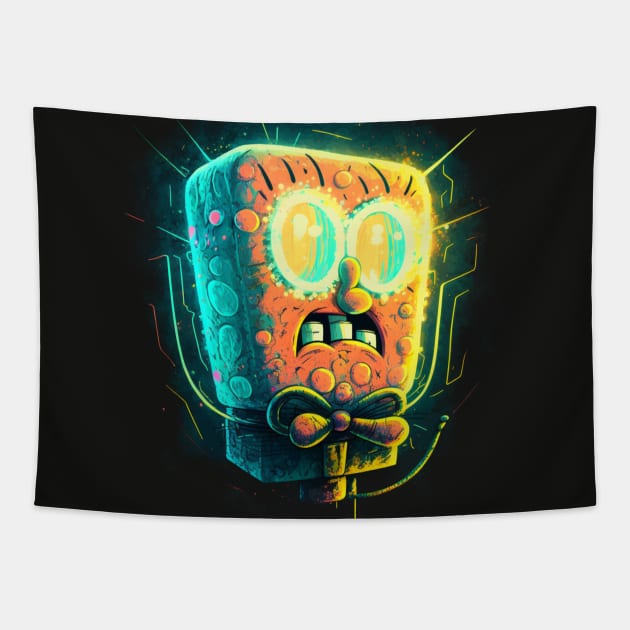 Concept Art anime funny spongebob Tapestry by DreamMeArt