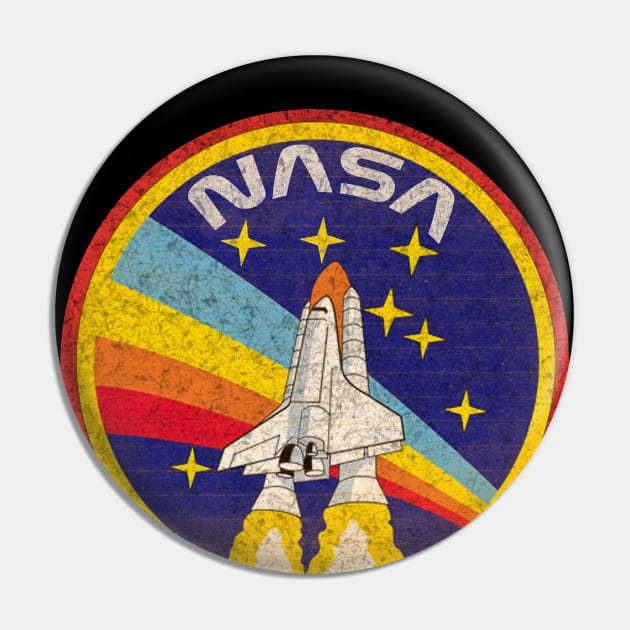 nasa Rocket Logo Pin by Abderrahmaneelh