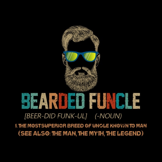 BEARDED FUNCLE NOUN by VinitaHilliard