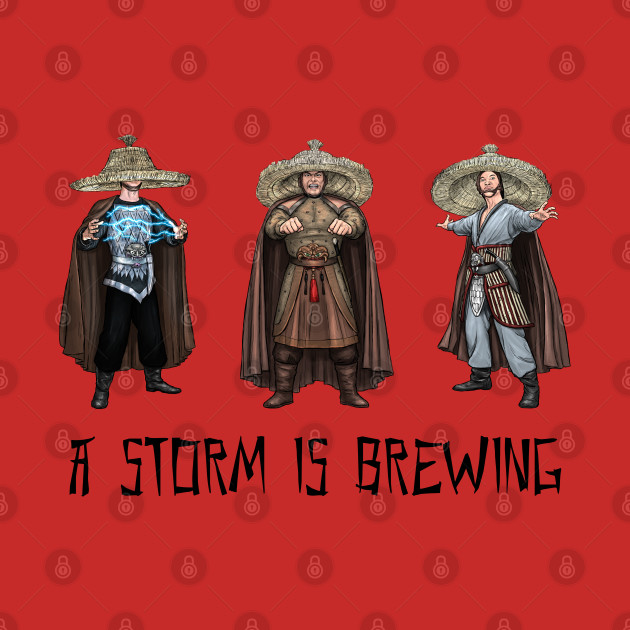 3 Storms - A Storm Is Brewing - Big Trouble in Little China 1986 - Big Trouble In Little China - Phone Case