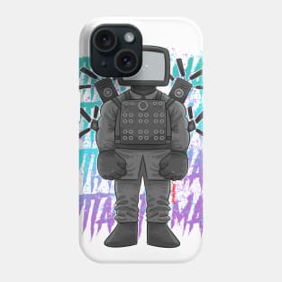 titan TV MAN SKIBIDI TOILET Phone Case