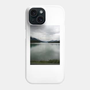 Canadian Lake View Under Clouds Phone Case