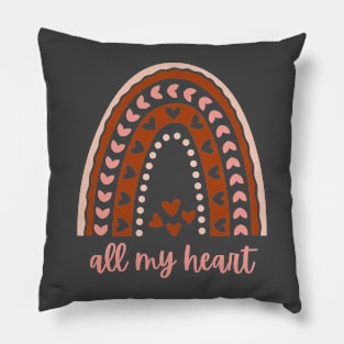 All My Heart - Valentine's Day - Love Pillow