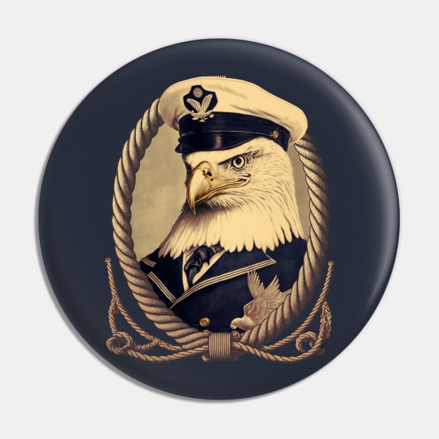 Sailor Eagle Pin by MitchLudwig