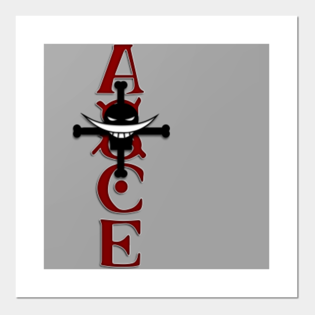 Ace Tattoo Ace D Portgas Poster Und Kunst Teepublic De