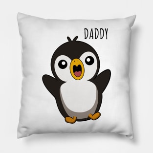 Cute Penguin, Daddy Pillow