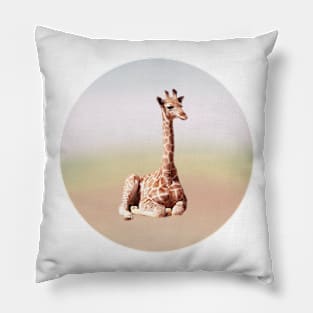 Save Giraffe Pillow