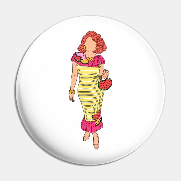 Jujubee Pin by doctorbihcraft