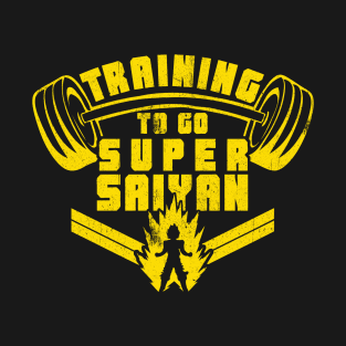 Training To Go Super Saiyan T-Shirt