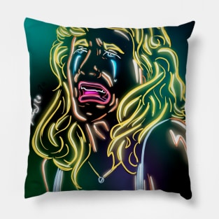 Neon Laura Dern Pillow