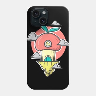 mushroom house Phone Case