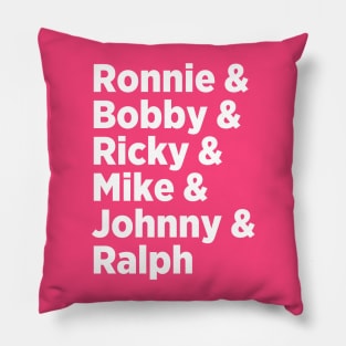 Mr. Telephone Man - Original Boy Band Edition Pillow