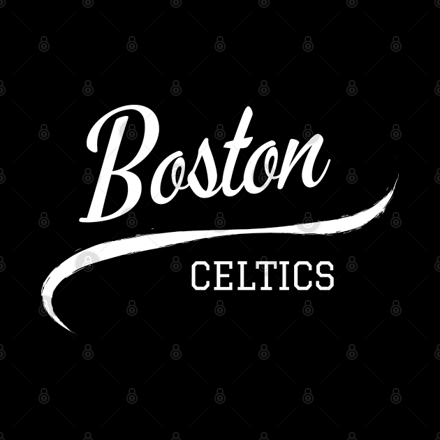 Celtics Retro by CityTeeDesigns