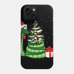 Funny Santa Snake Christmas Gift Phone Case