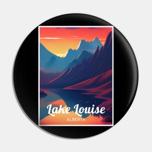 Lake Louise Alberta Canada ski Pin