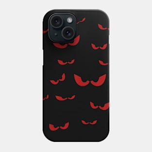 In the Dark (red) Phone Case