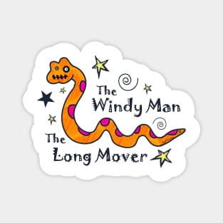 Mighty Long Mover Windy Man - Eye Voodoo Magnet