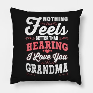 The Sweet Sound of 'I Love You Grandma Pillow