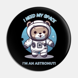 Astro Bear Pin