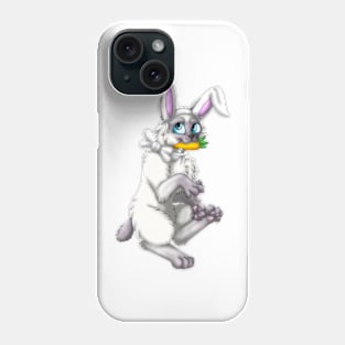 Bobtail BunnyCat: Lilac Point (White) Phone Case