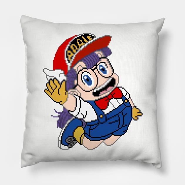 Arale - Dr. Slump Pillow by taguzga