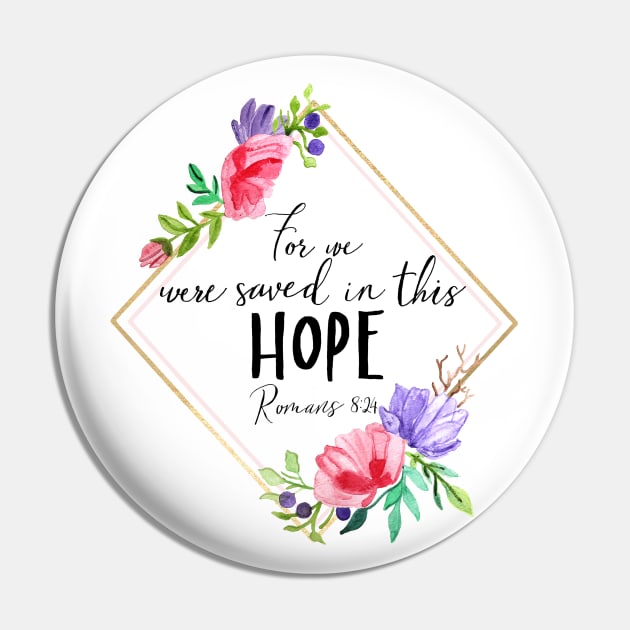 This Hope Pin by tangerinetane