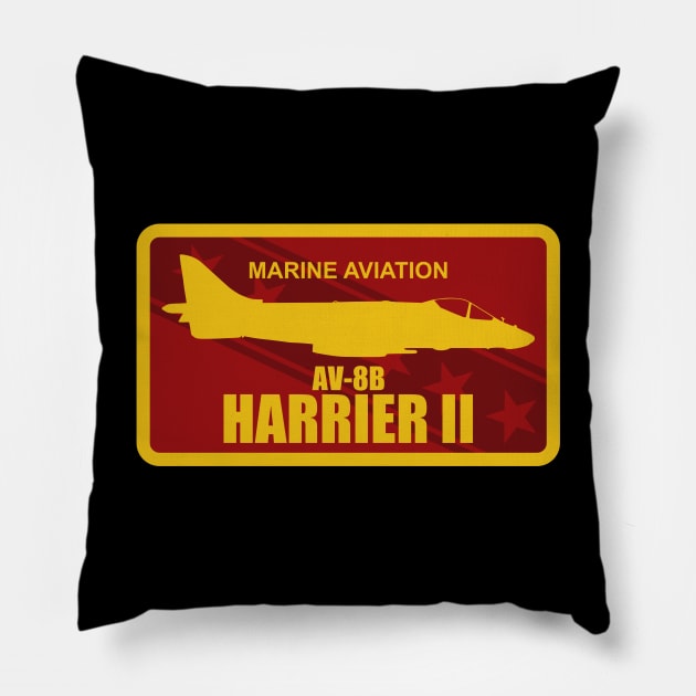 AV-8B Harrier II Pillow by TCP