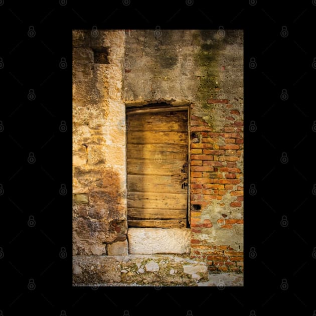 Door in Kastilac in Kastela, Croatia by jojobob