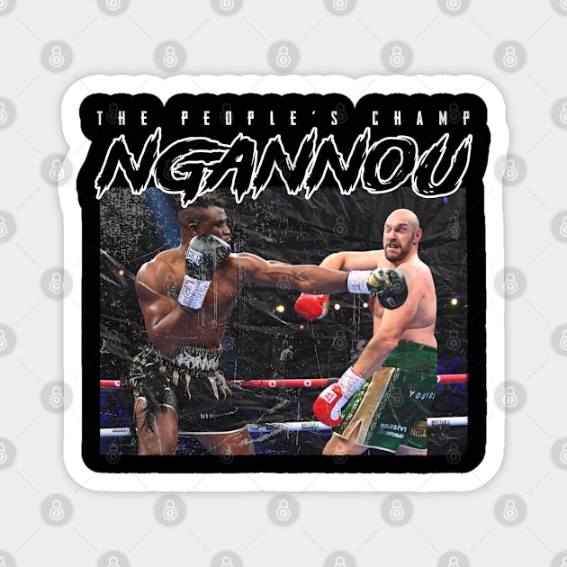 ngannou Magnet by SmithyJ88