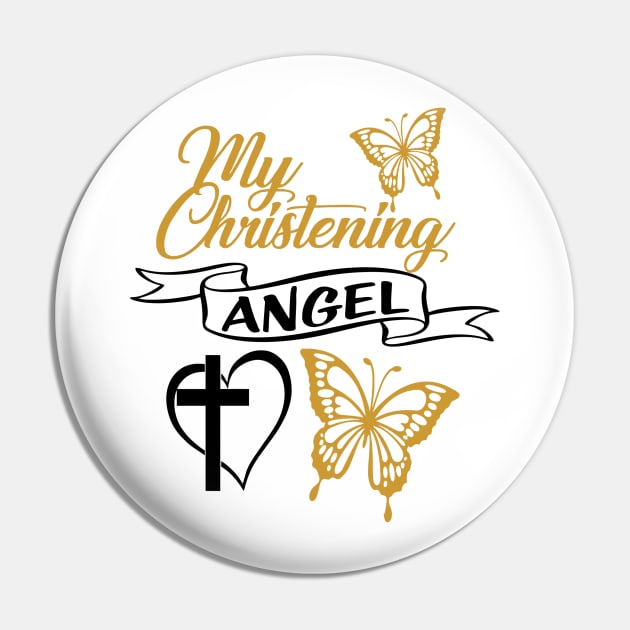 My Christening Butterfly Theme Pin by BabyOnesiesPH