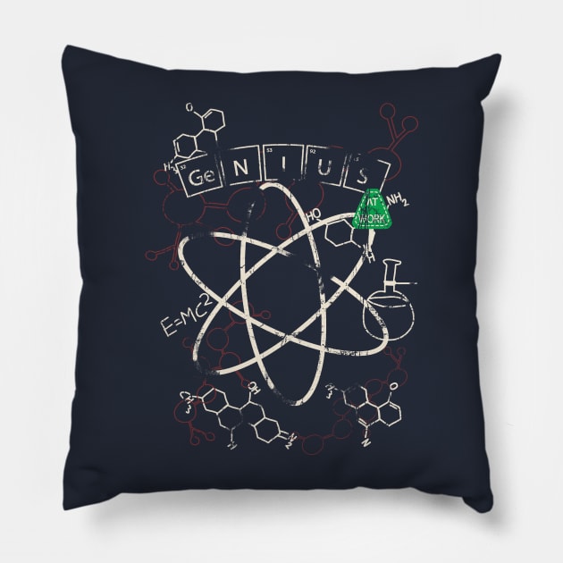 Little Genius Pillow by Alt.Ink LLC