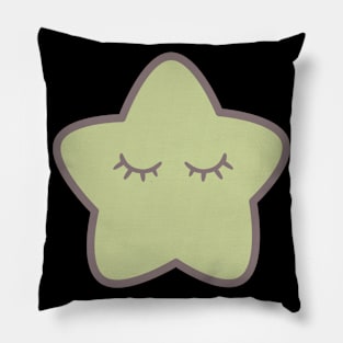 Green Star Pillow