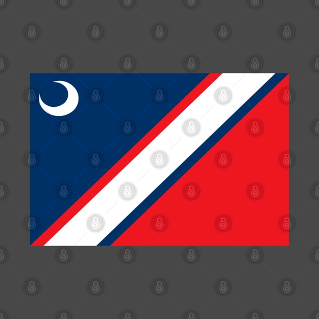 Flag of Clinton, South Carolina by brigadeiro