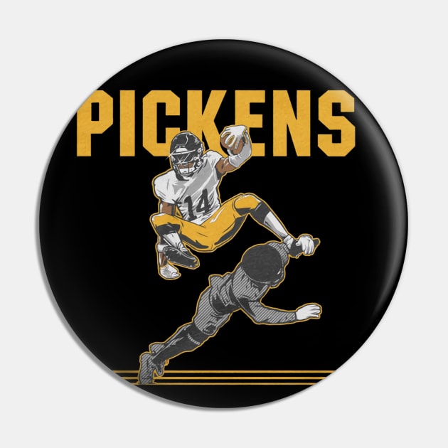 George Pickens Hurdle Pin by Chunta_Design