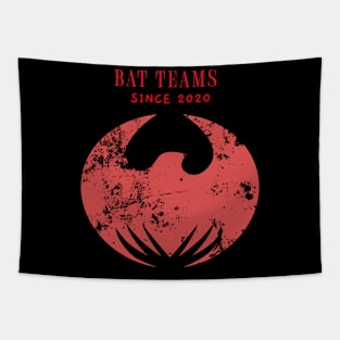 game logo bat teams since 2020 Tapestry