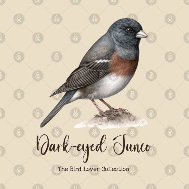 Dark-eyed Junco - The Bird Lover Collection by goodoldvintage