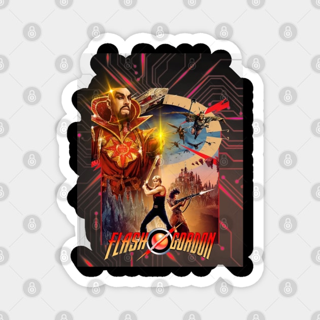 Flash Gordon Magnet by TorrezvilleTees